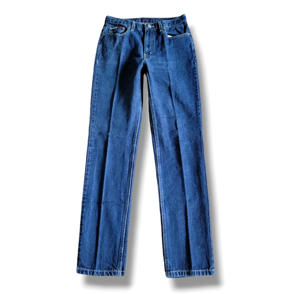 Vintage Tommy Jeans Cheja Straight Ultra High Rise Tall Full Length Jeans Siz 26